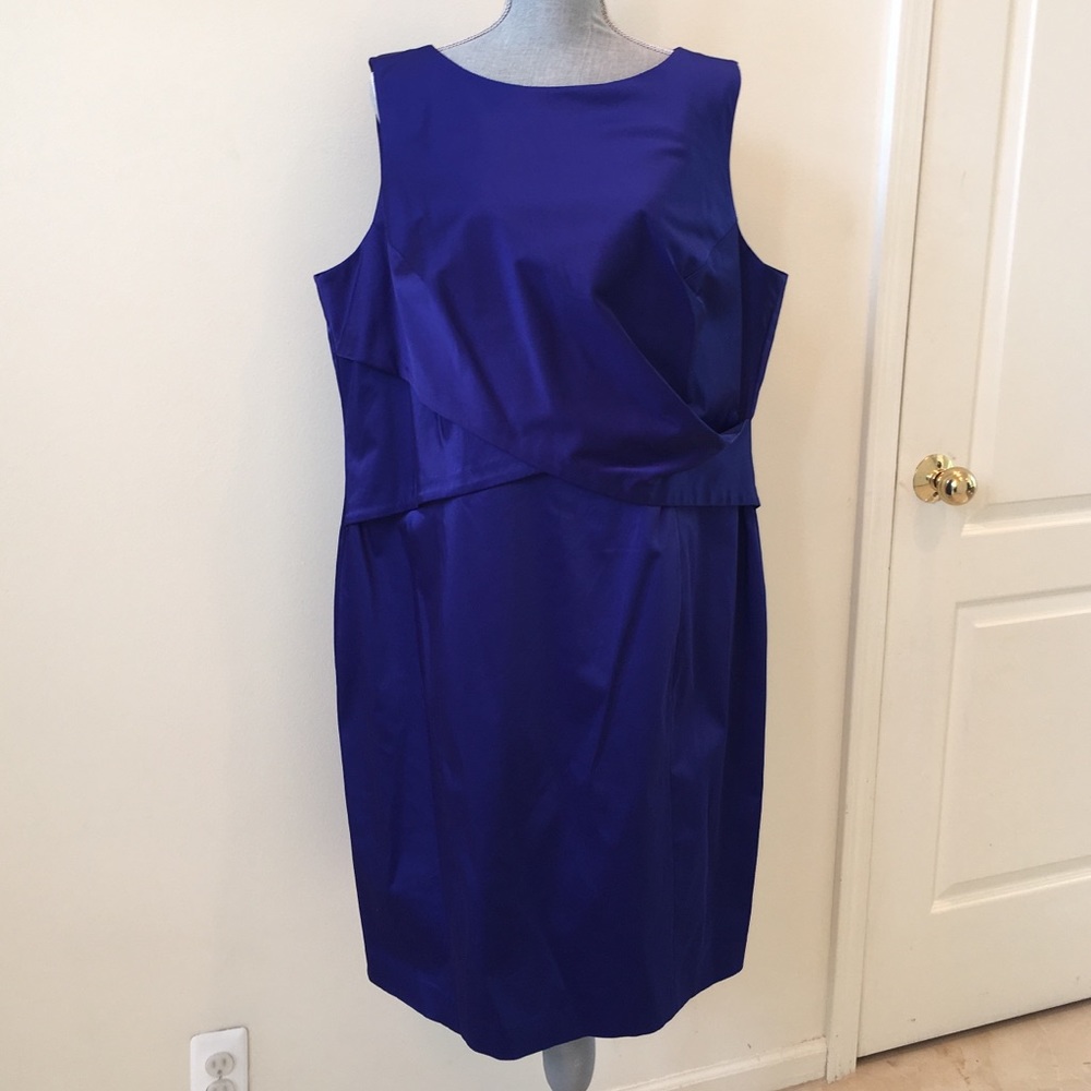 Talbots Elegant Sleeveless Sheath Formal Dress 20W